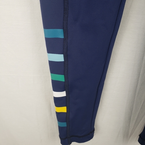 T by Talbot's Navy Athletic Leggings Sz P - Picture 3 of 9